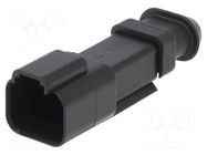 Connector: wire-wire; terminals, size 16; plug; male; PX0; PIN: 2 BULGIN