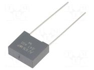 Capacitor: polypropylene; 0.047uF; THT; ESR: 13.55mΩ; R76; ±5% KEMET