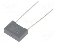 Capacitor: polypropylene; 2700pF; THT; ESR: 235.8mΩ; R76; ±5% KEMET