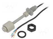 Sensor: liquid level; -10÷120°C; cables; polyphenylene; 0.75m SENSATA / CYNERGY3