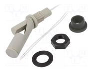 Sensor: liquid level; -10÷120°C; OUT: SPST-NO; cables; 0.6A; 240VAC SENSATA / CYNERGY3