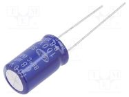 Capacitor: electrolytic; THT; 68uF; 100VDC; Ø10x16mm; ±20%; 2000h SAMWHA