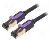 Patch cord; RJ45 plug,both sides; S/FTP; 7; stranded; OFC; PVC VENTION