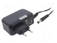 Power supply: switching; mains,plug-in; 24VDC; 1A; 24W; 86.03% POS