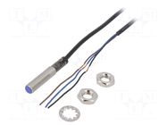Sensor: inductive; OUT: PNP / NO; 0÷2mm; 10÷30VDC; M8; 2m; IP67 AUTONICS