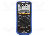 Digital multimeter; Bluetooth; LCD; 3 5/6 digits; 3x/s; True RMS OWON