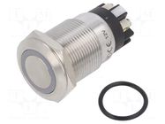 Switch: vandal resistant; Pos: 2; SPDT; 3A/220VAC; 5A/24VDC; IP65 ONPOW