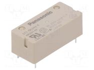 Relay: electromagnetic; SPST-NO + SPST-NC; Ucoil: 24VDC; ST; 2.4kΩ PANASONIC