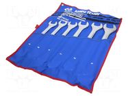 Wrench-set; combination spanner; 6pcs. KING TONY