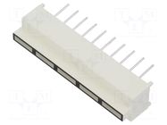 Display: LED; bargraph; green; 3÷9mcd; 29.9x7mm KINGBRIGHT ELECTRONIC