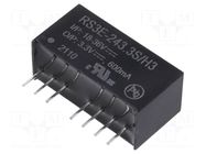 Converter: DC/DC; 3W; Uin: 18÷36VDC; Uout: 3.3VDC; Iout: 600mA; SIP8 RECOM