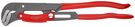 KNIPEX 83 61 020 Pipe Wrench S-Type with fast adjustment plastic coated grey powder-coated 560 mm