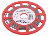 Markers; Marking: 8; 1.3÷3mm; PVC; grey; -30÷80°C; leaded; CLI C WEIDMÜLLER