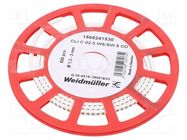 Markers; Marking: 9; 1.3÷3mm; PVC; white; -30÷80°C; leaded; CLI C WEIDMÜLLER