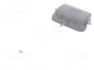 Han B Protect Cover Die Cast for Hood Co HARTING