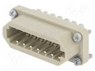 Connector: HDC; female; EPIC STA; PIN: 14; size H-A 10; 7.5A; 60V LAPP