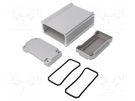 Enclosure: shielding; X: 106mm; Y: 150mm; Z: 56mm; aluminium; silver TAKACHI