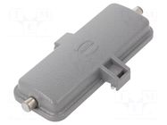 Han B Base Panel 1 Lever Metal Cover HARTING