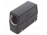 Enclosure for connectors: HDC; size 24B; for cable; Han® M; high HARTING