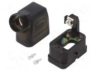 Enclosure for connectors: HDC; size Han Compact®; for cable HARTING