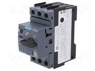 Motor breaker; 0.37kW; 220÷690VAC; for DIN rail mounting; 3RV2 SIEMENS