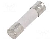 Fuse: fuse; 630mA; 250VAC; time-lag; ceramic,cylindrical; 5x20mm ESKA