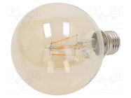 LED lamp; warm white; E27; 230VAC; 400lm; P: 4W; 2500K; CRImin: 80 PHILIPS