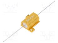 Resistor: wire-wound; with heatsink; 4.7Ω; 5W; ±5%; 50ppm/°C; axial SR PASSIVES