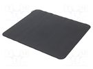 Mouse pad; black; 455x400mm LOGILINK