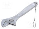 Wrench; adjustable; L: 250mm; Features: chrome plated key surface BETA