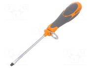 Screwdriver; 4x0.8mm; slot; for working at height BETA