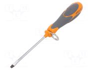 Screwdriver: standard; 4x0.8mm; slot; for working at height BETA