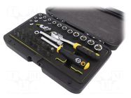 Wrench-set; socket spanner; Mounting: 1/4"; 36pcs. C.K