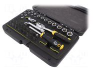 Wrench-set; socket spanner; Mounting: 1/4"; 36pcs. C.K