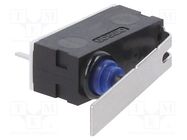 Microswitch SNAP ACTION; 0.1A/12VDC; SPST-NC; Rcont max: 100mΩ OMRON Electronic Components