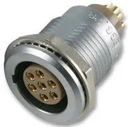 SOCKET, PANEL, 6WAY