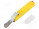 Stripping tool; Øcable: 8÷28mm; Wire: round; Tool length: 170mm JOKARI
