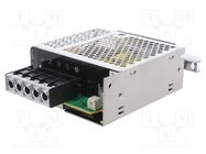 Power supply: switched-mode; for DIN rail; 50W; 12VDC; 4.3A; OUT: 1 OMRON