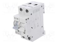 Circuit breaker; 230/400VAC; Inom: 20A; Poles: 1+N; Charact: C; 6kA EATON ELECTRIC