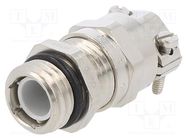 Cable gland; with earthing; M12; 1.5; IP68; brass; HSK-MZ-EMC-Ex HUMMEL
