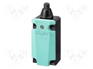 Limit switch; long pin plunger; NO + NC; 10A; max.400VAC; IP65 SIEMENS
