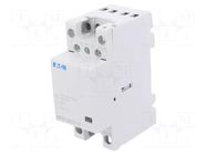Contactor: 4-pole installation; 25A; 230VAC,230VDC; NO x4; CMUC EATON ELECTRIC