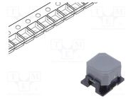 Switch: keypad; Pos: 2; SPST-NO; 0.05A/16VDC; grey; none; SMD; 3N OMRON Electronic Components