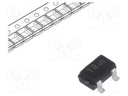 Transistor: NPN; bipolar; 65V; 0.1A; 0.2W; SC70,SOT323 