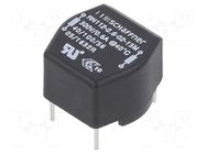 Inductor: wire with current compensation; THT; 600mA; 490mΩ; 15mH SCHAFFNER