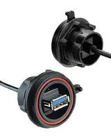 USB CBL, 3.0 SEALED A RCPT-10P HDR,/4.9"
