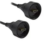 CABLE ASSY, 19P HDMI PLUG-PLUG, 9.8 