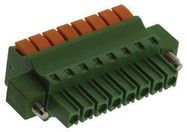 TERMINAL BLOCK, PLUG, 8POS, 30-14AWG