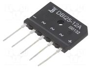 Bridge rectifier: three-phase; Urmax: 1200V; If: 25A; Ifsm: 370A DIOTEC SEMICONDUCTOR