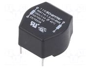 Inductor: wire with current compensation; THT; 1.5A; 123mΩ; 6.8mH SCHAFFNER / TE Connectivity